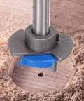 Pro Level 1 Inch Forstner Bit Featuring Killer Carbide Edges And Adjustable Depth Control built for clean hole drilling in wood.
