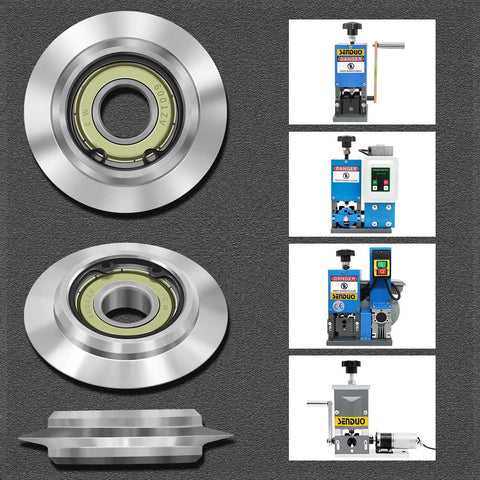 Upgraded Replacement Blade For Wire Stripping Machine Solid 65Mn Spring Steel With Reusable Two Way Bearings Swaps Easy Built Tough Electrician Game Changer