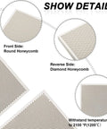 Detailed view of honeycomb quartz pro grade soldering board for jewelry making and gold casting, with round and diamond patterns.