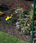 2 Inch By 3 Inch Welded Wire Fence Roll For Animal Enclosures And Garden Protection, 36 Inch By 50 Foot, 16 Gauge Galvanized Steel Mesh For Property Fencing And Easy Yard Security installed in garden
