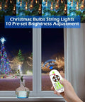 Outdoor Dimmer For String Lights 1500W With IP67 Waterproof, 150ft Range, Timer Control used with LED holiday lights