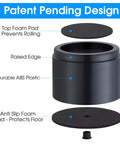 Bed Risers 3 Inch Lift Round Heavy Duty 4 Pack Elevates Up To 10000 Lbs Per Leg Safe Sturdy Bed Frame Patent Pending Design