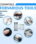 5 Pack Heavy Duty Compression Springs Stainless Steel Set compatible with various tools and applications in automotive and DIY.