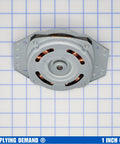 Model Specific Dishwasher Circulation Motor Replacement For 4681ED1004B And 4681ED1004D shown on 1 inch grid background.