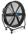 Built Tough 79 Inch Portable Industrial Fan With Pro Grade PMSM Motor Tiltable Mobile Floor Blower smooth controls and heavy-duty casing.