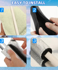 12 Pack Pipe Insulation Foam Tubes For 3/4 Inch Pipes With Pre-Slit Duct Wrap And Aluminum Foil installation steps