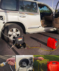 12V Gas And Diesel Fuel Transfer Pump Delivers Up To 30 Gallons Per Hour With A 6-Foot Lift Includes 11.5-Foot Cigarette-Lighter Power Cord