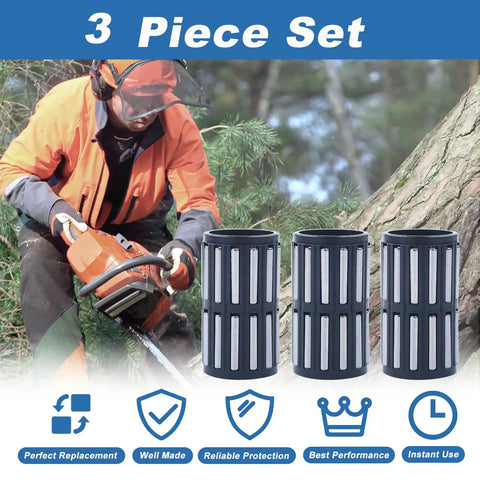 3-Piece Needle Bearing Kit for Stihl 028 028WB 028 Super Chainsaw Replacement Parts Fits OEM 9512 933 2370