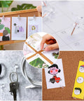 235 Piece Push Pin And Thumb Tack Assortment Kit With Clear Clips Rose Gold Hooks And Map Markers for securing notes and photos.
