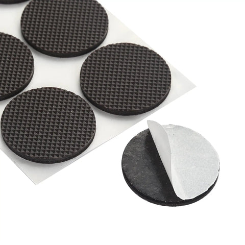 Non Slip Furniture Pads Set 129 Pieces Round Square Rectangle Self Adhesive Rubber Foot Pads For Chair Legs Anti Scratch