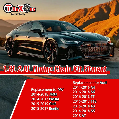 All In One Timing Chain Kit For 2014 2018 Audi A4 A5 A6 TT And VW Jetta Golf Passat Beetle 1 8L 2 0L EA888 Gen2 Engine
