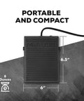Universal Sustain Pedal For MIDI Keyboards And Digital Pianos With Polarity Switch Go To Lightweight Foot Switch, 6x6.5 inches, 8 oz