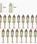 All In One Drywall Anchors Kit With Self Tapping Screws For Plasterboard Dowel Expansion Nails Self Drilling Anchors Fasteners With Integrated Drill Tip Easy To Install For Home Mounting Picture Hanging Shelves Cabinets Furniture Fixes Galvanized, 3cm