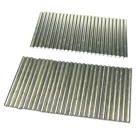 52 Piece 4Mm By 50Mm Dowel Pins Set In 304 Stainless Steel Built For DIY Shelves And Bunk Beds M4 Dowel Pins With Tight Ground Tolerances Durable Woodworking Pegs And Rods For Solid Easy Mounting
