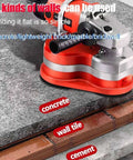 8 Inch Diamond Floor Grinder With Three Disc System 2800W Powerhouse Polisher for Concrete and Stone Polishing on wall surfaces