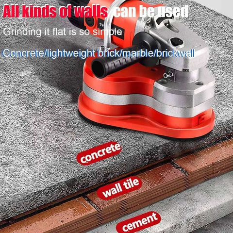 8 Inch Diamond Floor Grinder With Three Disc System 2800W Powerhouse Polisher for Concrete and Stone Polishing on wall surfaces