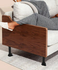 4 Pack Adjustable Cabinet Feet For Furniture And Cabinets Black ABS Plastic Thickened Reinforced Design on couch base