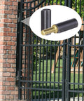 Weld On Barrel Hinge Set 10 Pack Heavy Duty Carbon Steel Gate Hinges Two And A Half Inch Long Three Eighths Inch Pin Diameter Detachable Round Bullet Body Black Finish For Trailer Ramp Swing Door Drive Gate