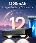 Solid Solar Fence Lights For Outdoor Deck Railings And Garden Pathways Featuring Smooth Color Changing RGB Cycles With IP65 Waterproof Design Great To Level Up Your Backyard Hangout And Serve Dope Nighttime Ambiance In An Eight Piece Set with 1200mAh battery capacity.