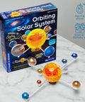Orbiting Solar System STEM Kit With Windup Motor No Batteries Needed Rotating Planets Hands On Gear Ratios And Planetary Gear System