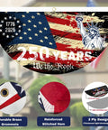 250th Anniversary All American Flag One Point Five By Three Feet Two Ply Polyester Outdoor Flag For Wall Porch Fence Front Door Decor 1776 To 2026 Celebration Patriotic Banner For Indoor And Outdoor Use featuring Liberty Bell and vintage design