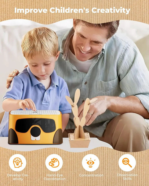 Kid Safe Cardboard Cutter For STEM Projects Bladeless Classroom Cutting Tool For Makers Safe Alternative To Scissors With ASTM And CPSC Compliance Standards used by child and adult for cardboard craft