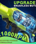 Top Shelf Cordless Handheld Washer With Brushless Motor Portable Pressure Washer featuring upgraded brushless motor internal components.