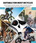 7 Speed Thumb Shifter Set For Bikes, Left 3 Speed Front And Right 7 Speed Rear, TX50-7 Lever Pair on various bicycles