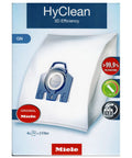 HyClean 3D GN Microfiber Dust Bags For Canister Vacuums With 99.9 Percent Filtration Color Coded Self Lock Collar Pack image