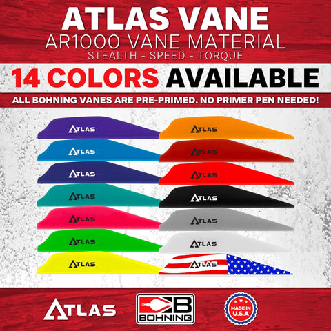 AR 1000 Vane 2.8 Inch Teal 36 Pack Vane For Smooth Spin And Stealth Flight displayed in 14 color options
