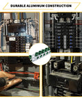 Ground Bar Kit For Eaton Electrical Panel GBK2120 Fits BR And CH Series Load Centers Installed in Electrical Panel