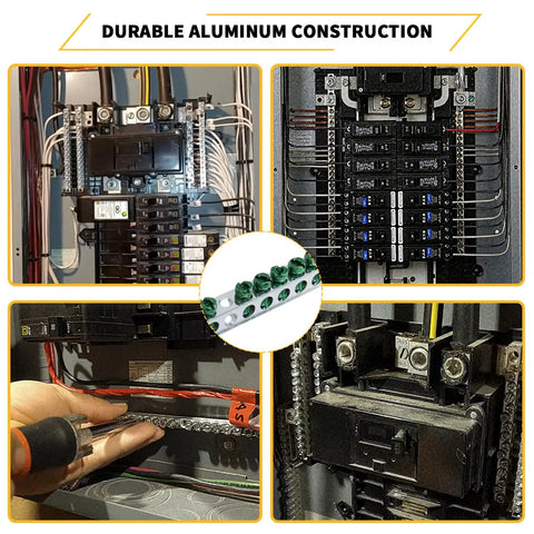 Ground Bar Kit For Eaton Electrical Panel GBK2120 Fits BR And CH Series Load Centers Installed in Electrical Panel