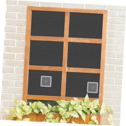 Self Adhesive Window Screen Repair Patches Kit For Holes In Windows And Doors Easy Quick Fix Durable White Patch Repair Kit