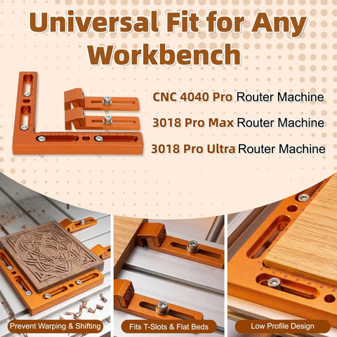 Precision CNC Quick Change Side Clamping Vise designed for seamless workpiece positioning on CNC machines with low profile design.