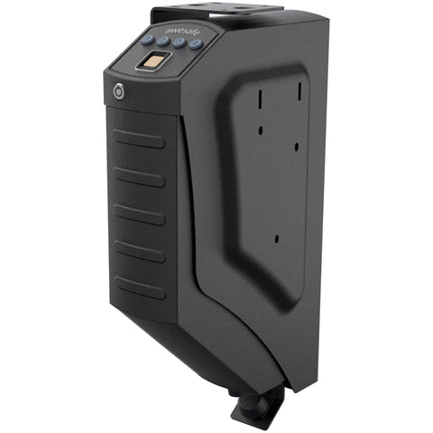 Biometric Pistol Safe With Three Ways Quick Access No Fuss Auto Open Lid Fingerprint And Digital Pin Key UL1037 Certified