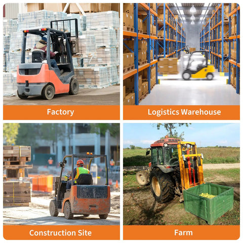 Heavy Duty Steel Forklift Extensions 94 Inches Long Top Shelf Pallet Fork Attachment Built Tough For Warehouses Fits Standard 4-5 Inch Forks With A Legit 4600 Lbs Capacity Rock Solid Set Of Two