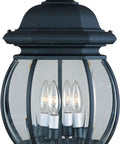 Crown Hill 4 Light Indoor Light Fixture in Black Finish with Clear Glass Shade for a classic traditional look and dope modern vibe.