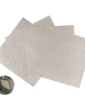 Four Pack Microwave Waveguide Covers For DIY Microwave Repair 5.1 By 5.1 Inch Mica Plates Replacement Kit 0.4mm Thick