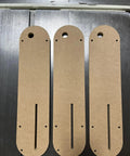 Zero Clearance Throat Plate Insert For Table Saws Models 36 725, 36 725T2, 36 5152, 36 5000, 36 5000T2 With Riving Knife Slot And Flush Fit CNC Machined MDF For Snag Free Feeding