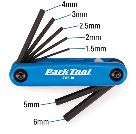 Fold Up Hex Wrench Set With 1.5mm Through 6mm Hex Keys Crafted From Industrial Tool Steel Through Hardened And Tempered