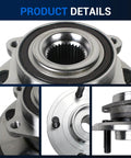 Front Wheel Bearing And Hub Assembly 513286 Fits Dodge Journey 2009 2020 And 2014 2015 Ram ProMaster 1500 2500 3500 Driver And Passenger Side 5 Lug With ABS