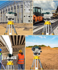 32X Automatic Optical Level Kit With Self Leveling Magnetic Dampened Compensator And Transport Lock on job site surveying KL32X
