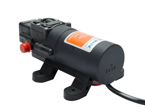 12V Water Pressure Diaphragm Pump Self Priming For RV Boat Caravan Marine Use 4.3 Liters Per Minute 1.1 GPM 35 PSI