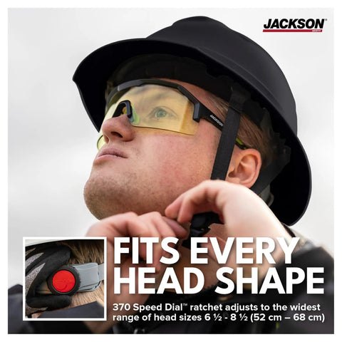 Rock Solid Type 2 Full Brim Non Vented Hard Hat Built Like A Tank Meets Ansi Z89 1 Class E Specs Delivering Straight Up Head Protection For Construction Crews And Tradesmen