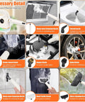 Handheld Steam Cleaner With LCD Display And One Click Control, 10 In 1 High Pressure Steam Cleaner accessory details