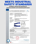 EU-type examination certificate for Heavy Duty Pvc Chemical Gloves With Waterproof Long Sleeve Cotton Liner Built For Hella Tough Industrial And Pool Tasks Featuring Straight Up Non Slip Grip In Blue Large Fighting Acid And Oil.