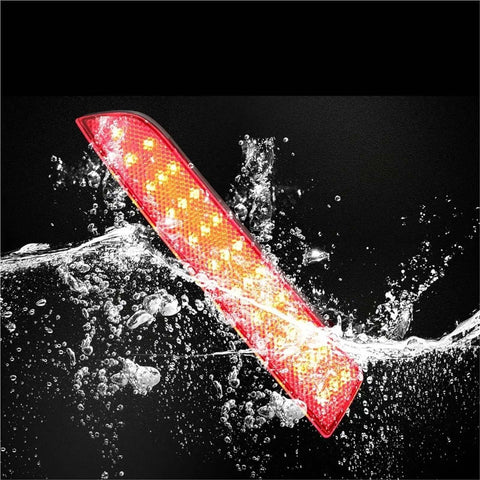 Mercedes W447 Vito 2014 2019 LED Reflector Tail Light 2Pc Red Lens Upgrade shown in water-resistant setting