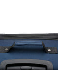 Expandable spinner luggage 31 inch with durable handle