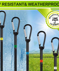 Heavy Duty Bungee Cords Set 28 Piece Bundle With Carabiner Hooks And Tent Clips Assorted Lengths 10 Inch 18 Inch 24 Inch 36 Inch 48 Inch 60 Inch