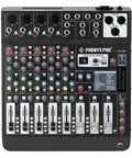 Top view of Six Channel DJ Mixer With Flexible Routing Bluetooth Streaming USB Recording 16 DSP Effects And Dual Aux Bus Sub Outputs